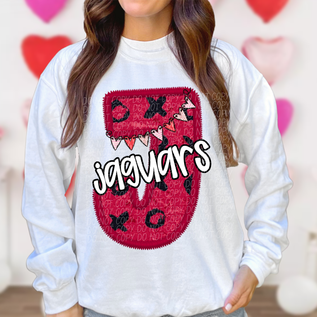 Valentines Day School Spirit T-Z DTF Print