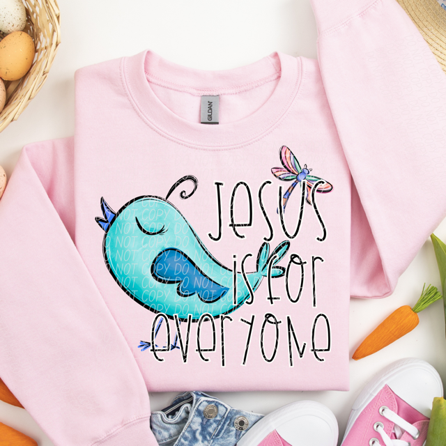 Jesus Is For Everyone DTF Print