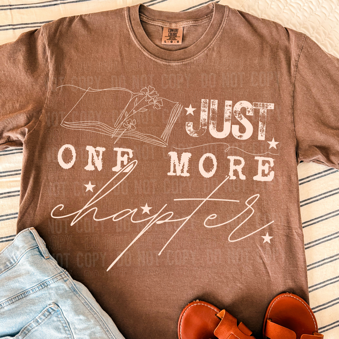 Just One More Chapter DTF Print