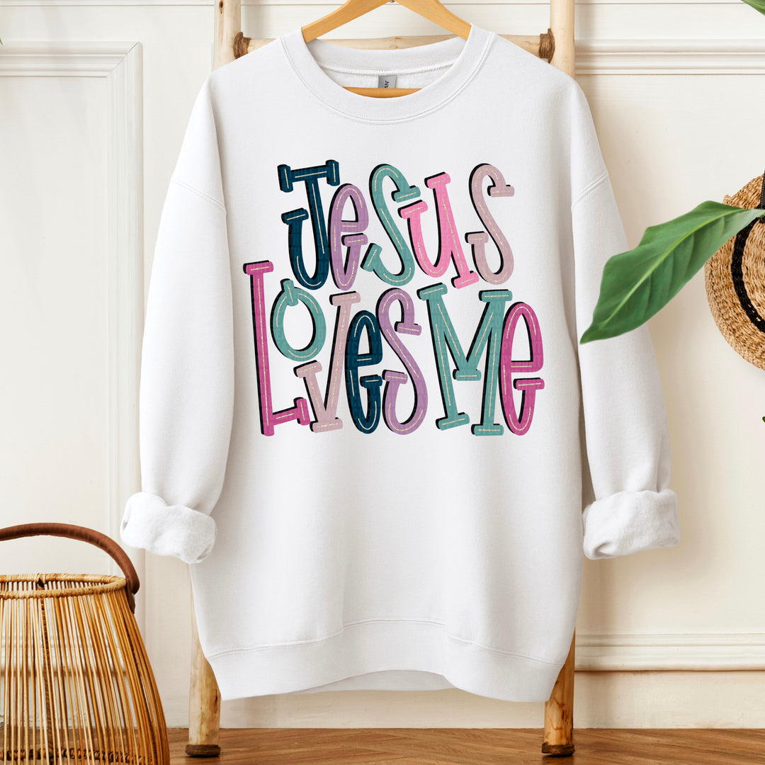 Jesus Loves Me DTF Print