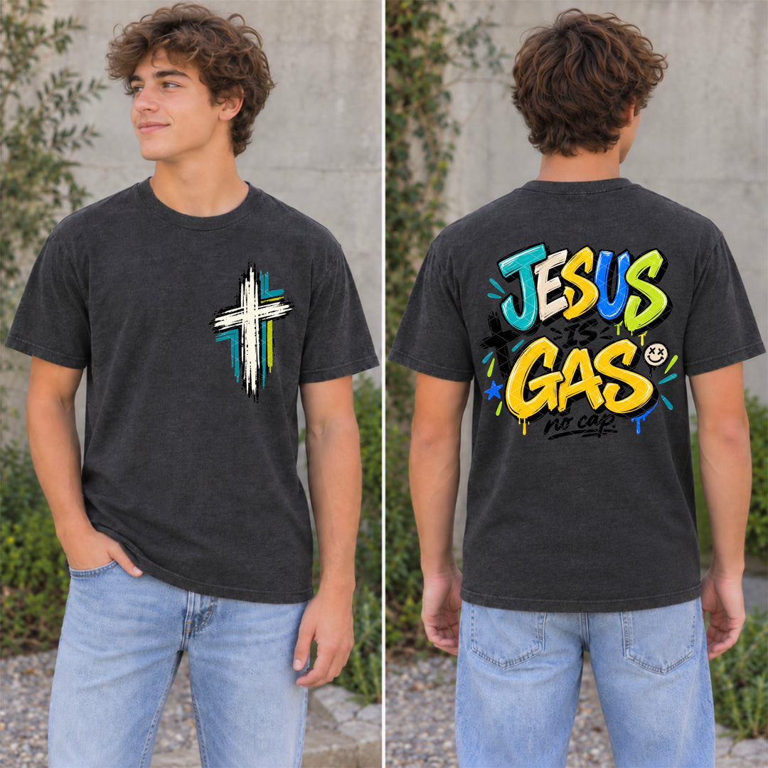 Jesus Is Gas DTF Print