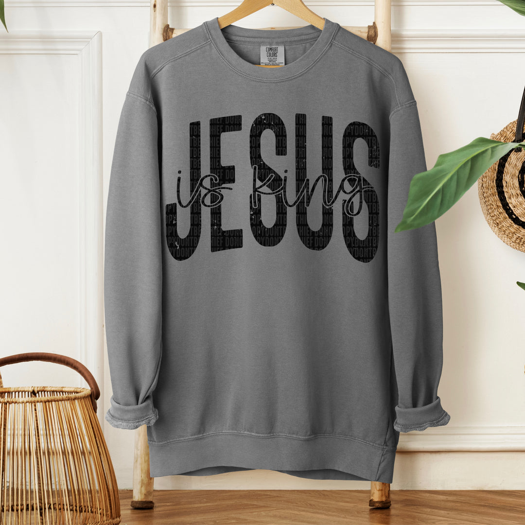 Jesus Is King DTF Print