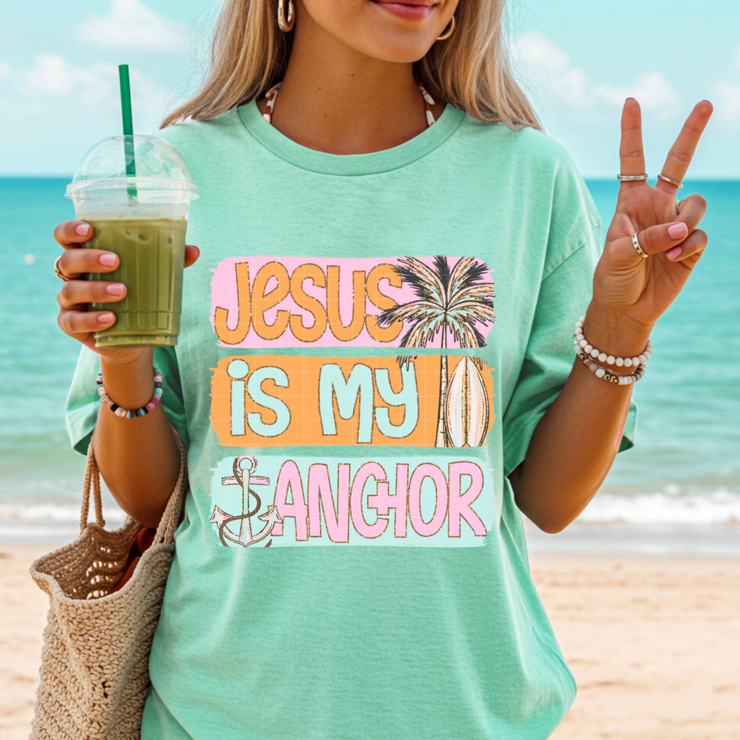 Jesus Is My Anchor DTF Print