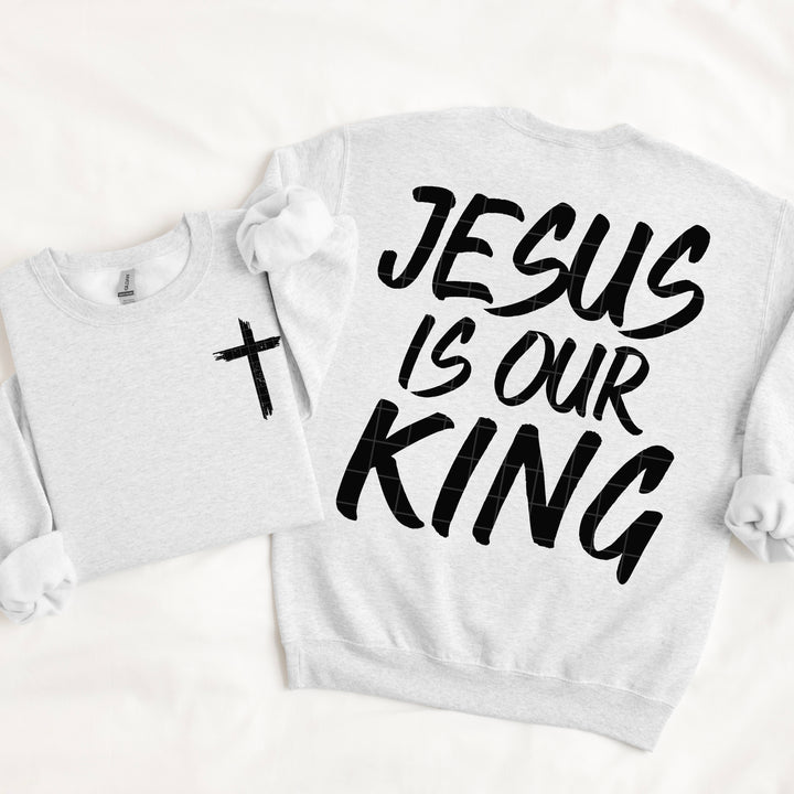 Jesus Is Our King DTF Print