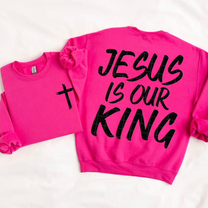 Jesus Is Our King DTF Print