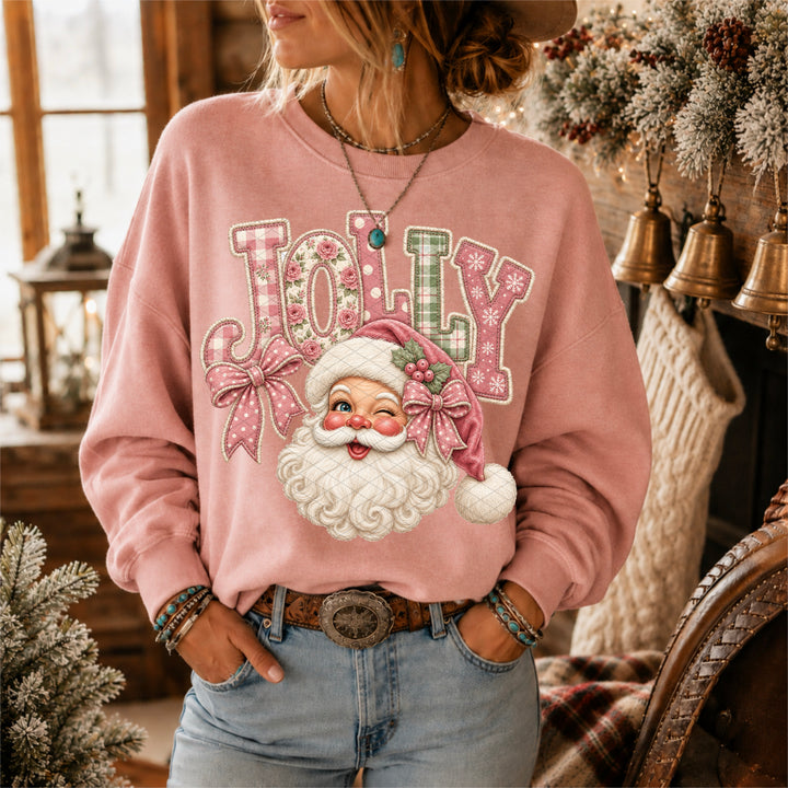 Jolly Santa DTF Print