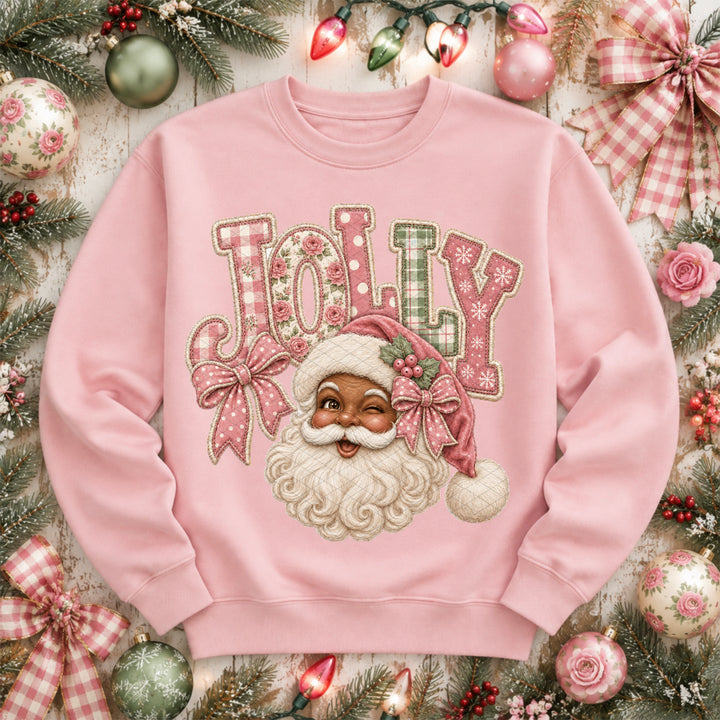 Jolly Santa DTF Print