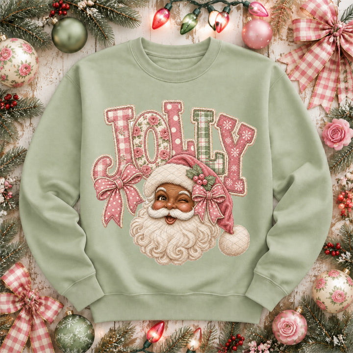 Jolly Santa DTF Print