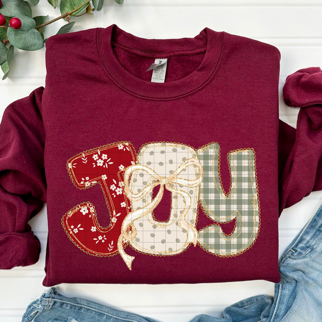 Floral Christmas DTF Print