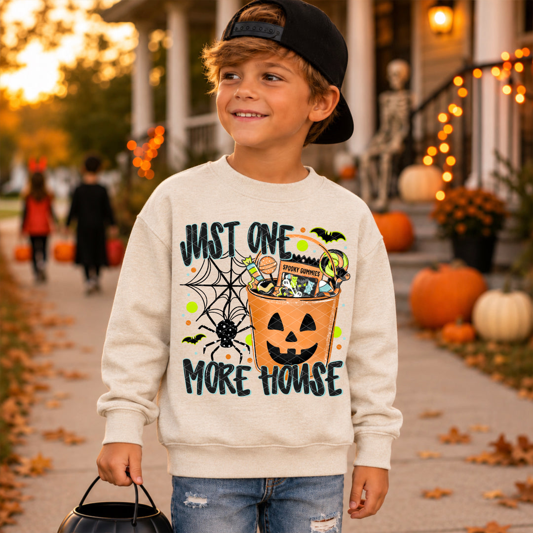 Just One More House DTF Print