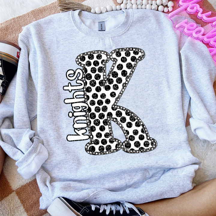 Polka Dot Mascots DTF Print
