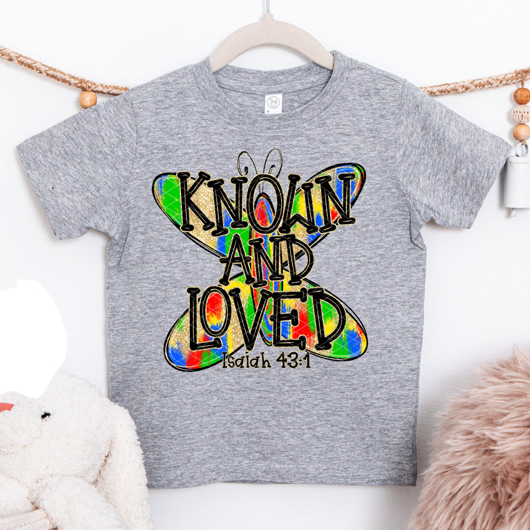 Known And Loved Butterfly DTF Print