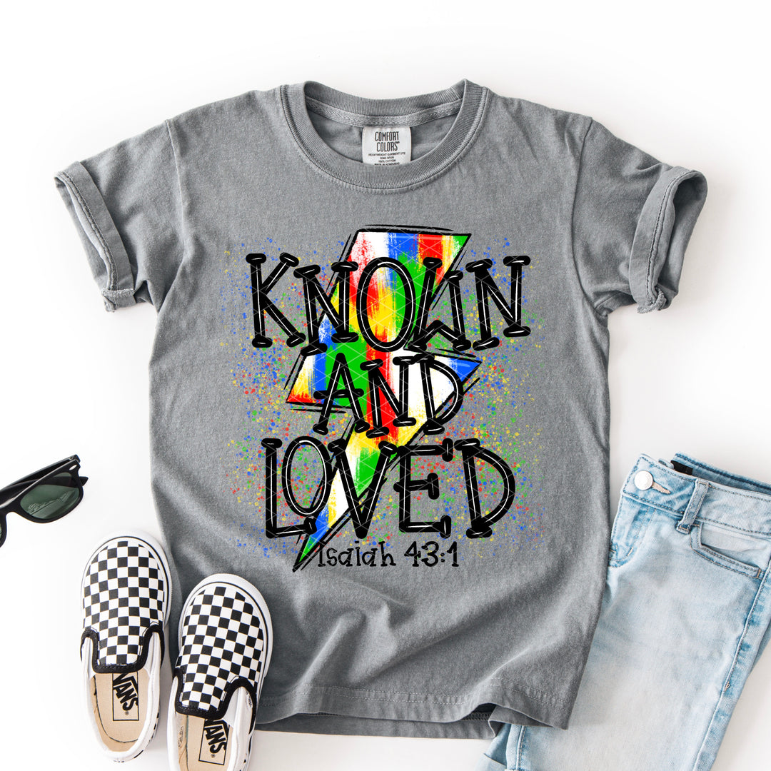 Known And Loved Lightning Bolt Splatter DTF Print