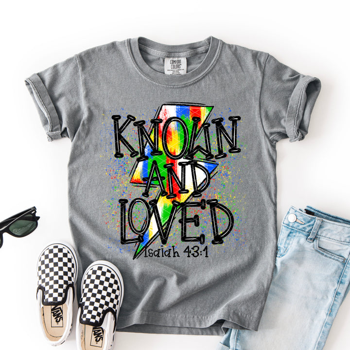 Known And Loved Lightning Bolt Splatter DTF Print