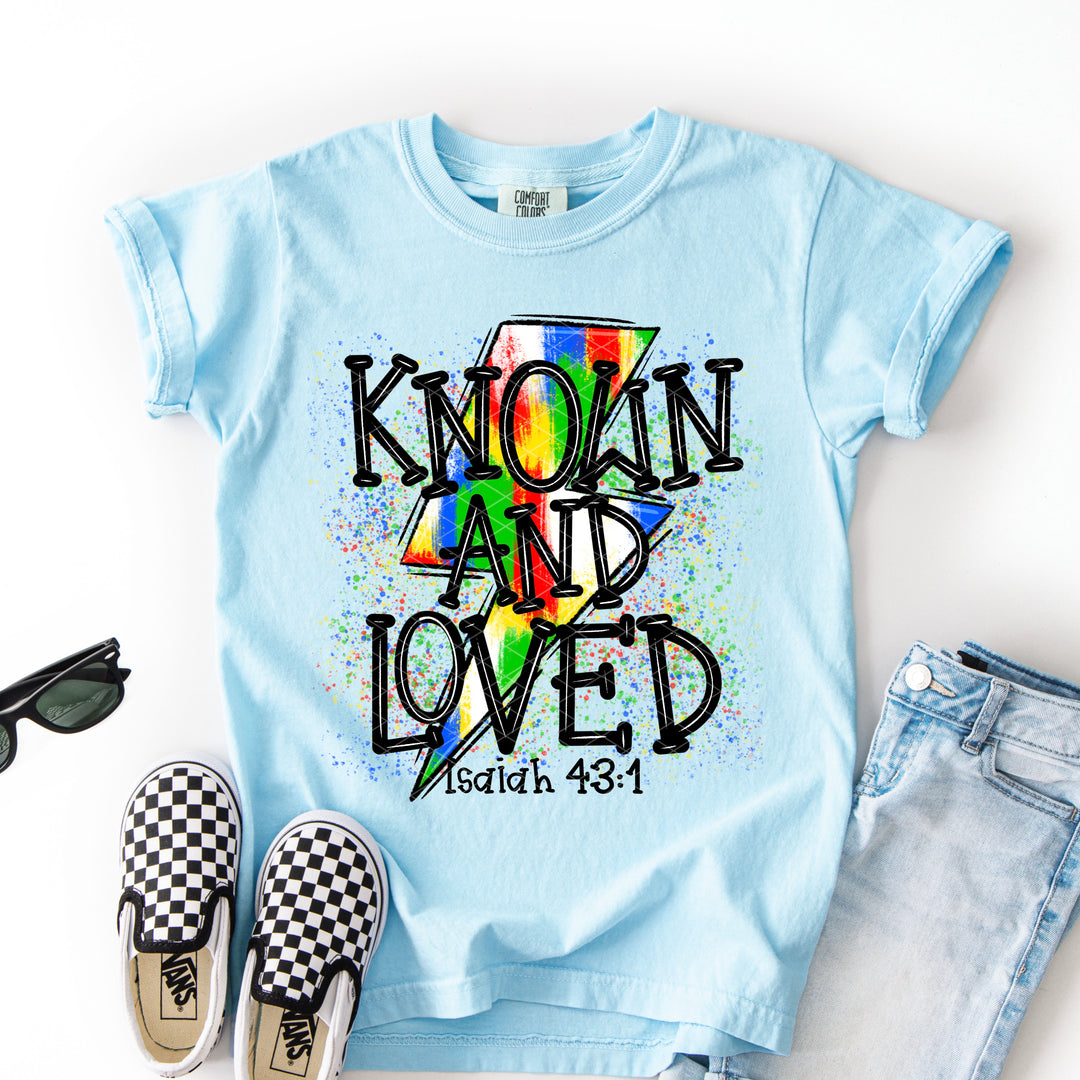 Known And Loved Lightning Bolt Splatter DTF Print