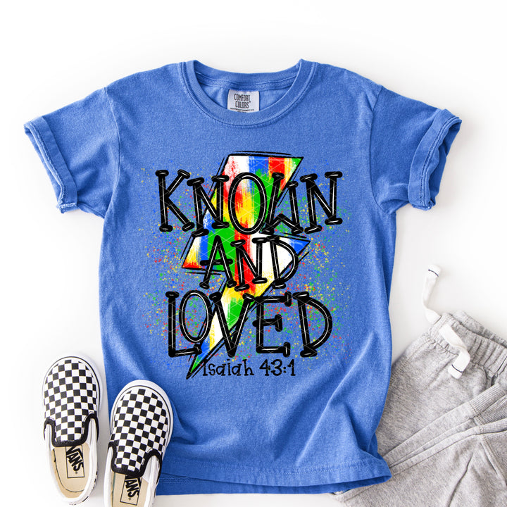 Known And Loved Lightning Bolt Splatter DTF Print