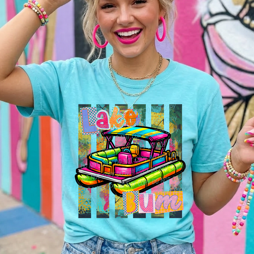 Lake Bum DTF Print