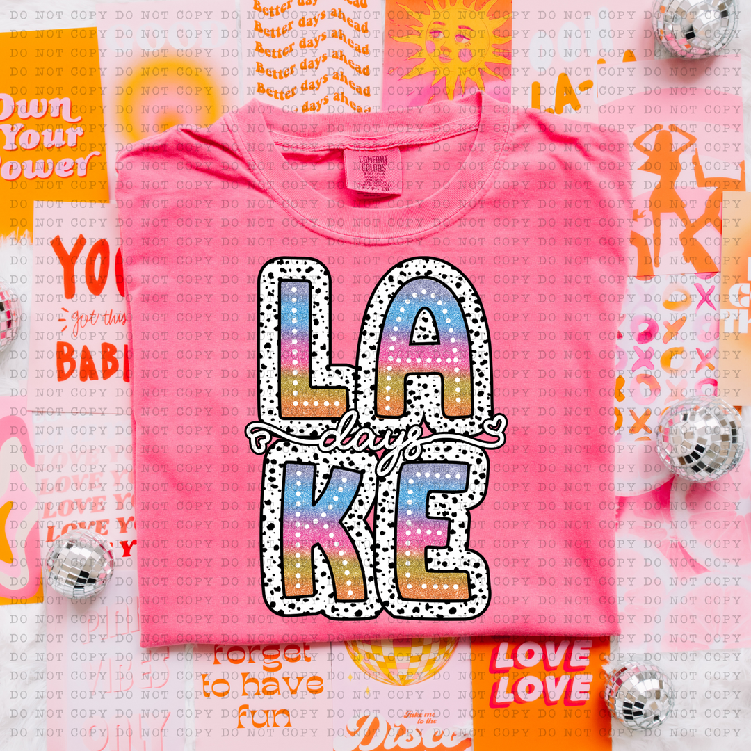 Lake Days 2 DTF Print