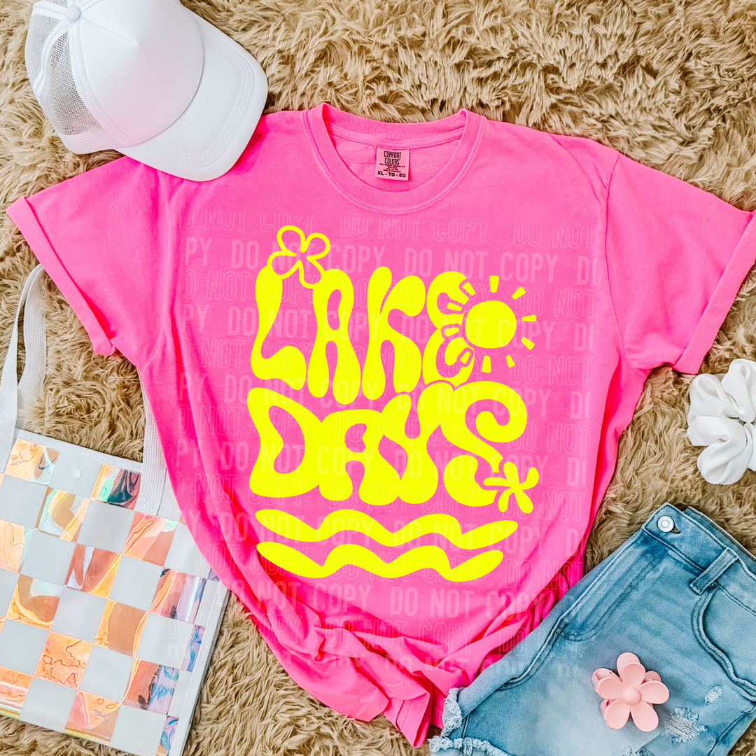 Lake Days DTF Print