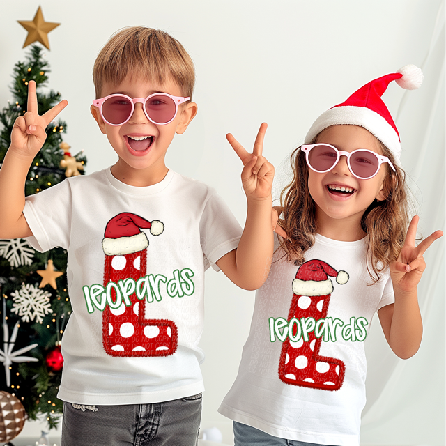 Christmas School Spirit YOUTH DTF Print