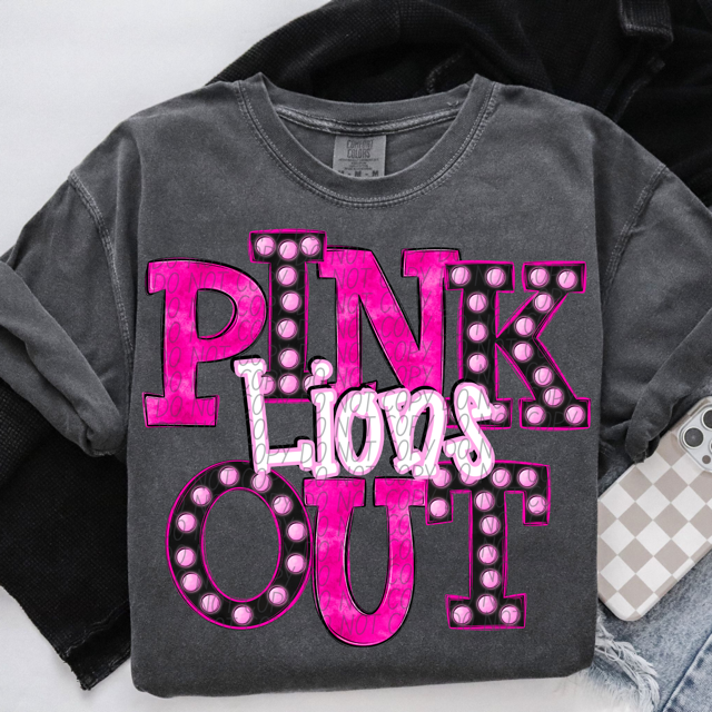Pink Out Marquee DTF Print