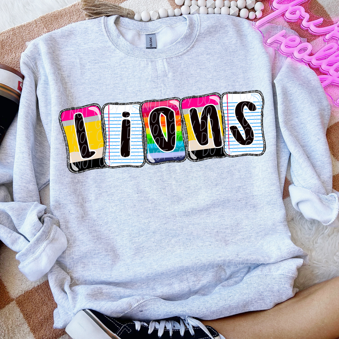 School Daze Mascots DTF Print