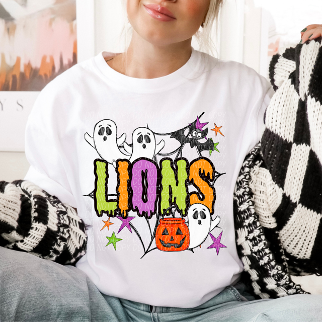 Halloween Mascots DTF Print