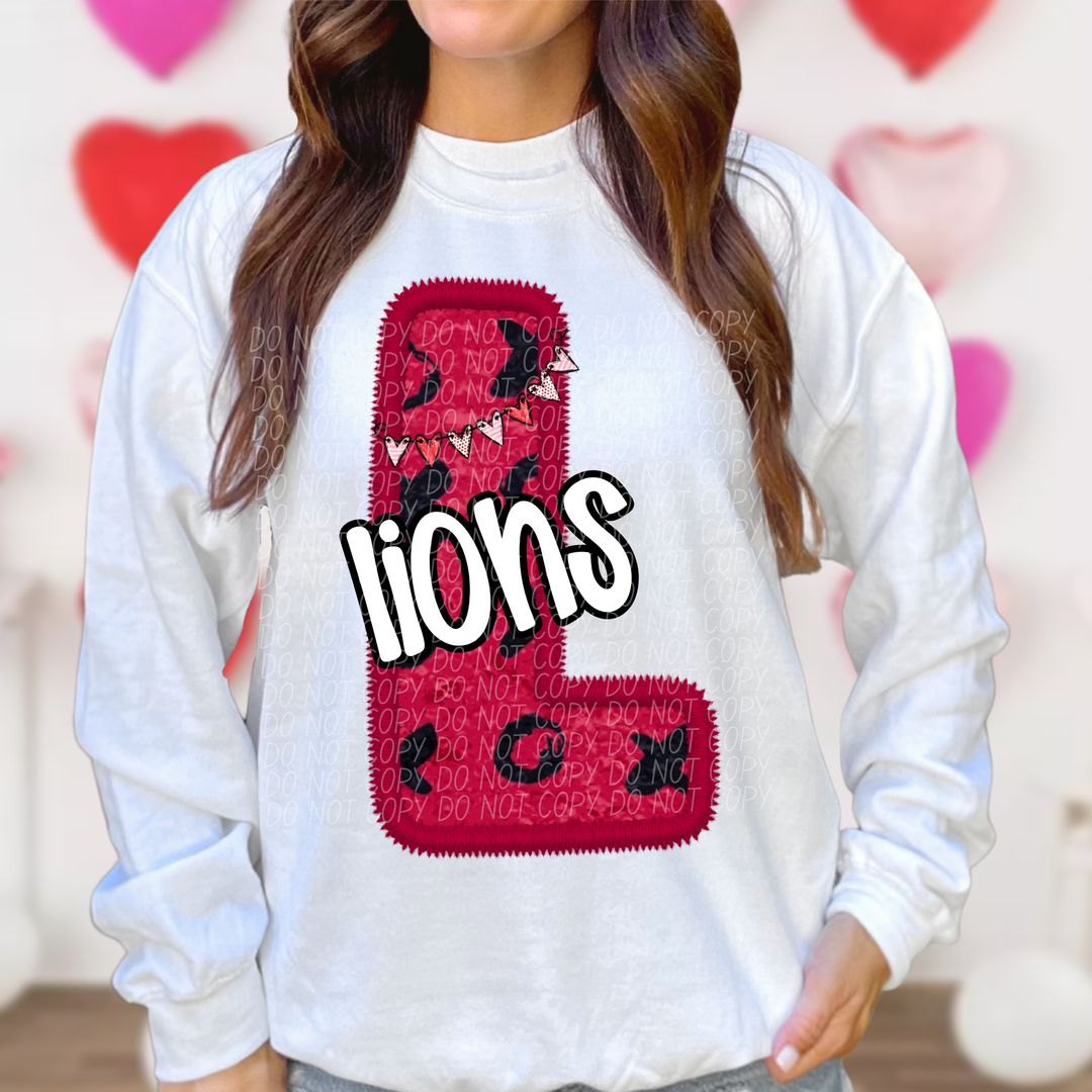 Valentines Day School Spirit R-S DTF Print