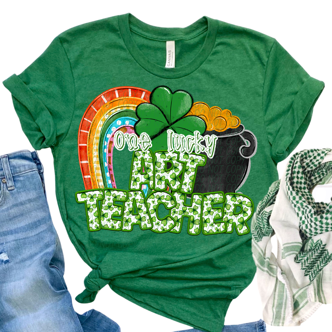 St Patrick's Day Lucky Careers DTF Print