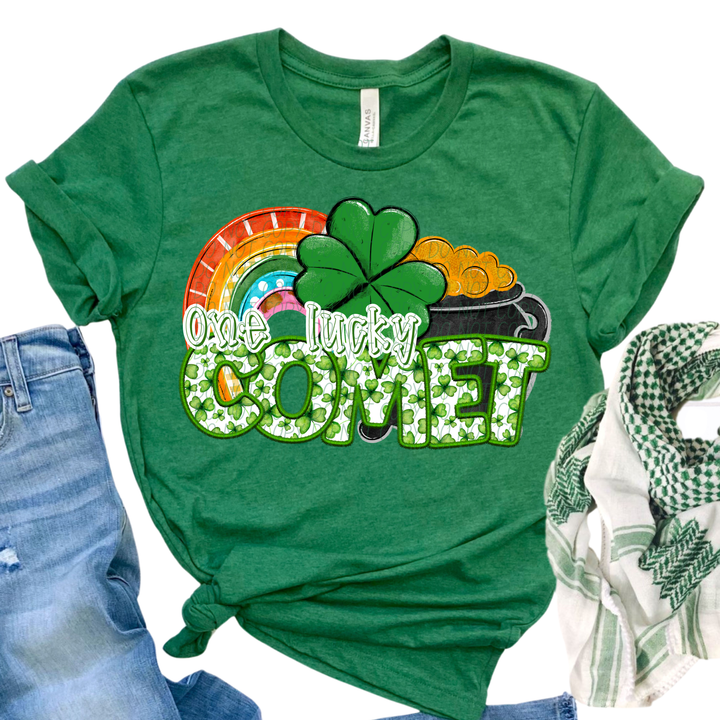 St Patrick's Day One Lucky Mascot Collection Listing 2 DTF Print