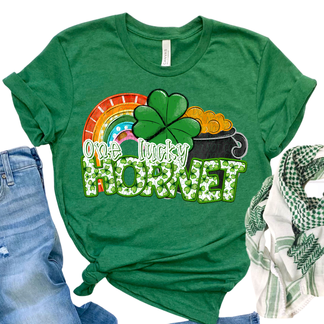 St Patrick's Day One Lucky Mascot Collection Listing 2 DTF Print