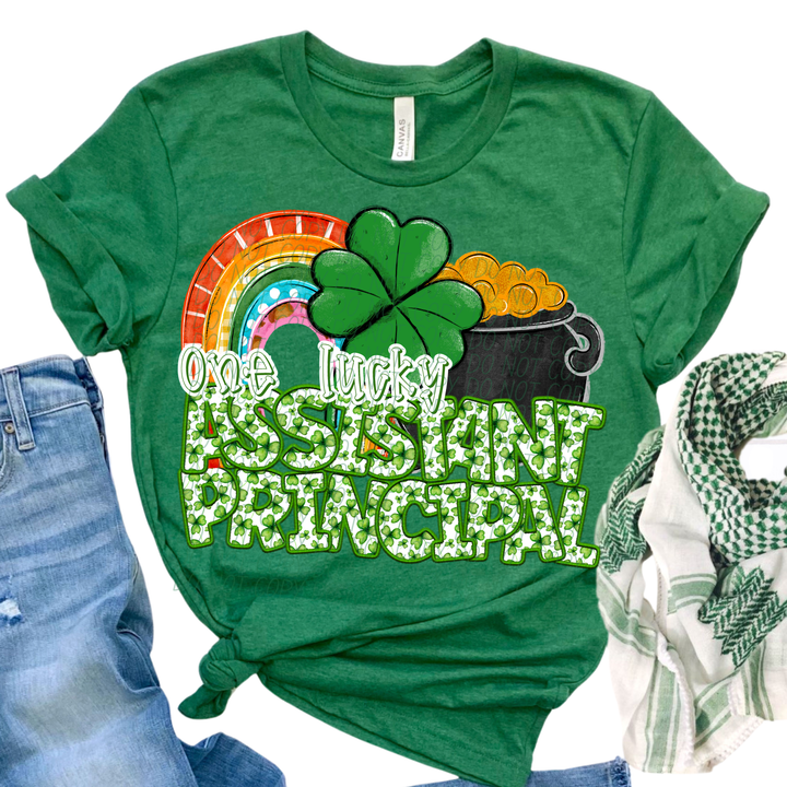 St Patrick's Day Lucky Careers DTF Print