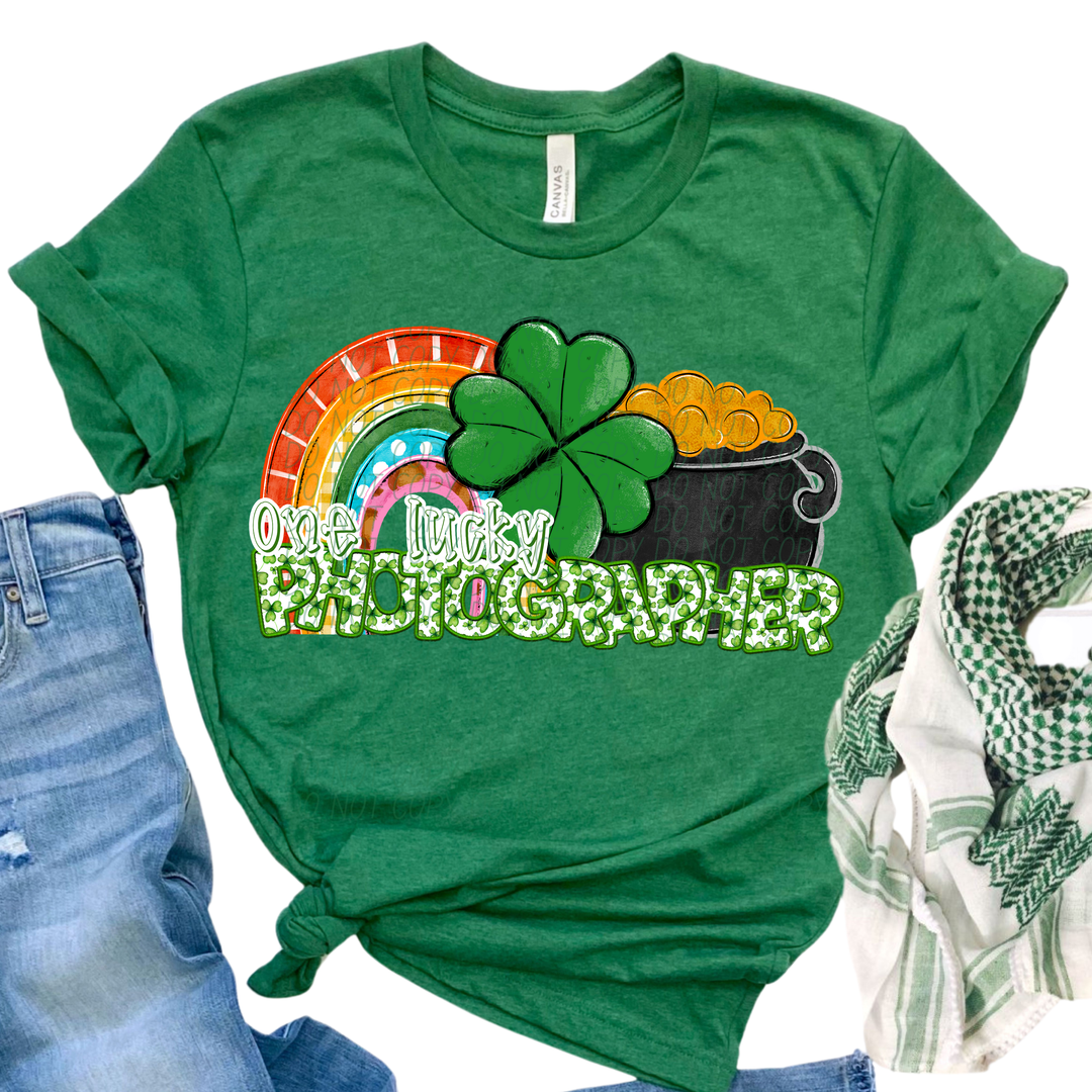 St Patrick's Day Lucky Careers DTF Print