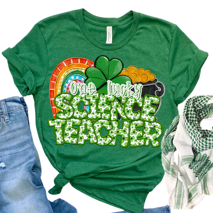 St Patrick's Day Lucky Careers DTF Print