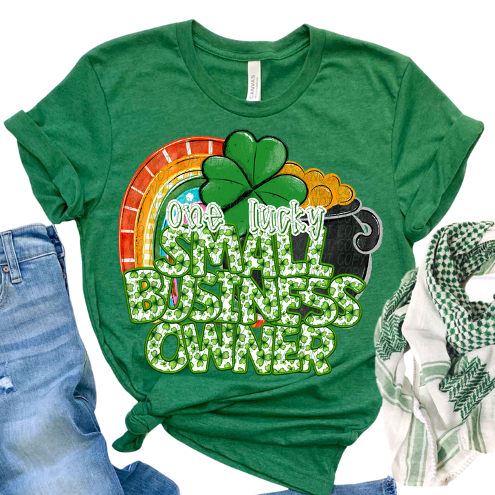 St Patrick's Day Lucky Careers DTF Print