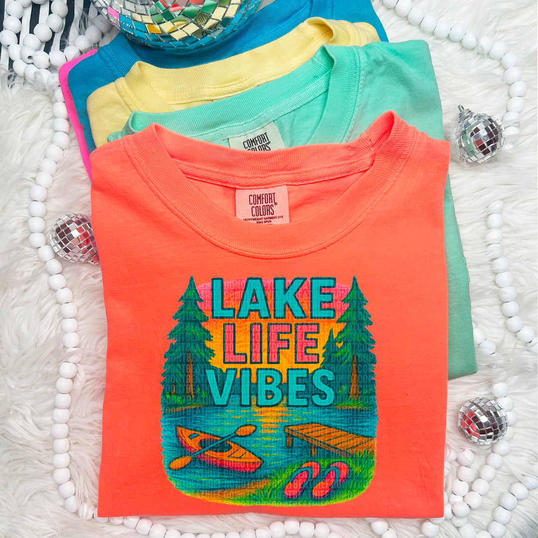 Lake Life Vibes DTF Print