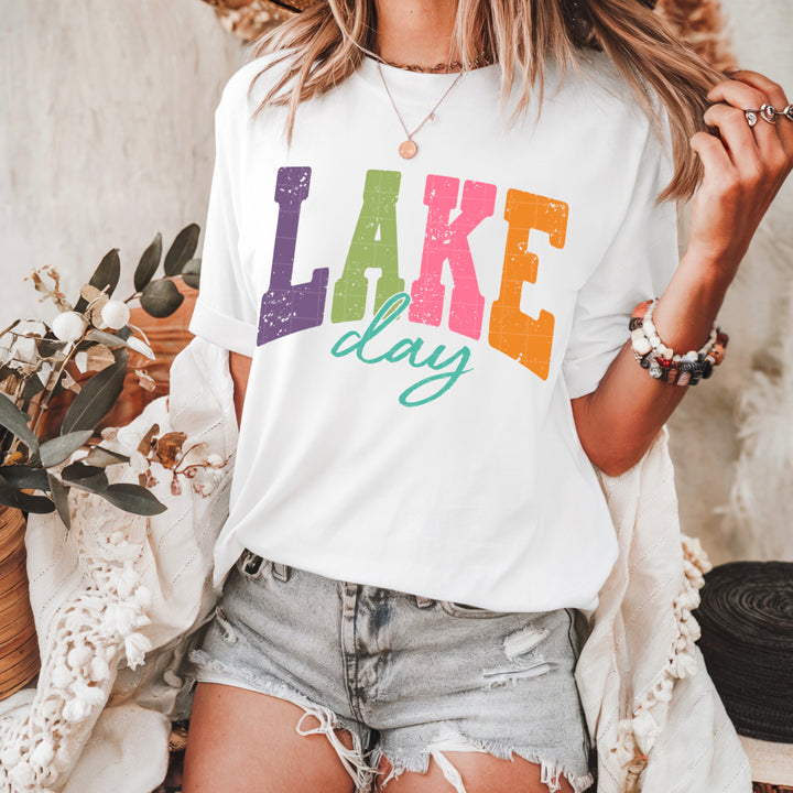 Lake Day DTF Print
