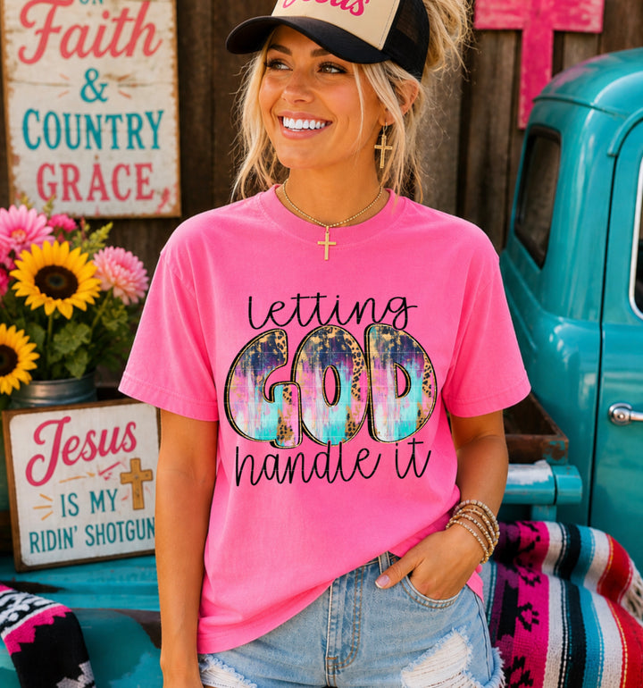 Letting God Handle It DTF Print