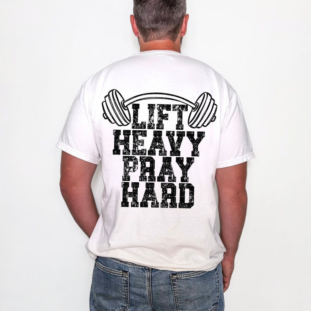 Lift Heavy Pray Hard DTF Print