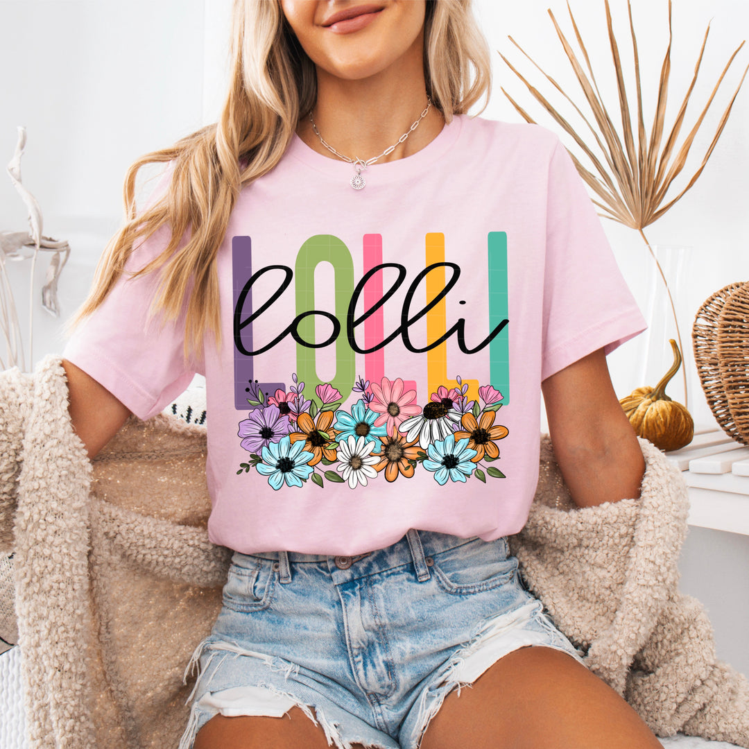 Spring Name Floral Collection DTF Print