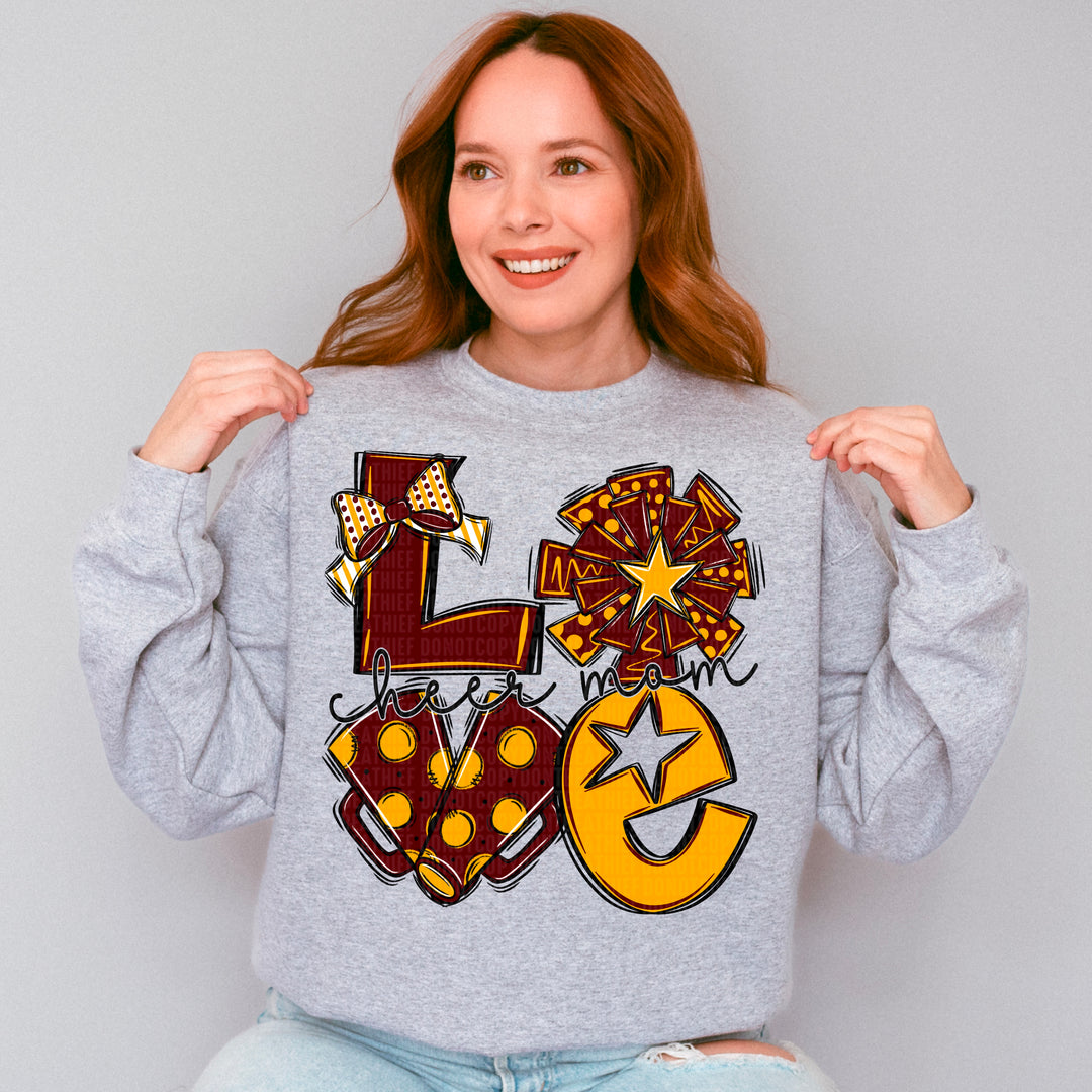 Love Cheer Collection DTF Print