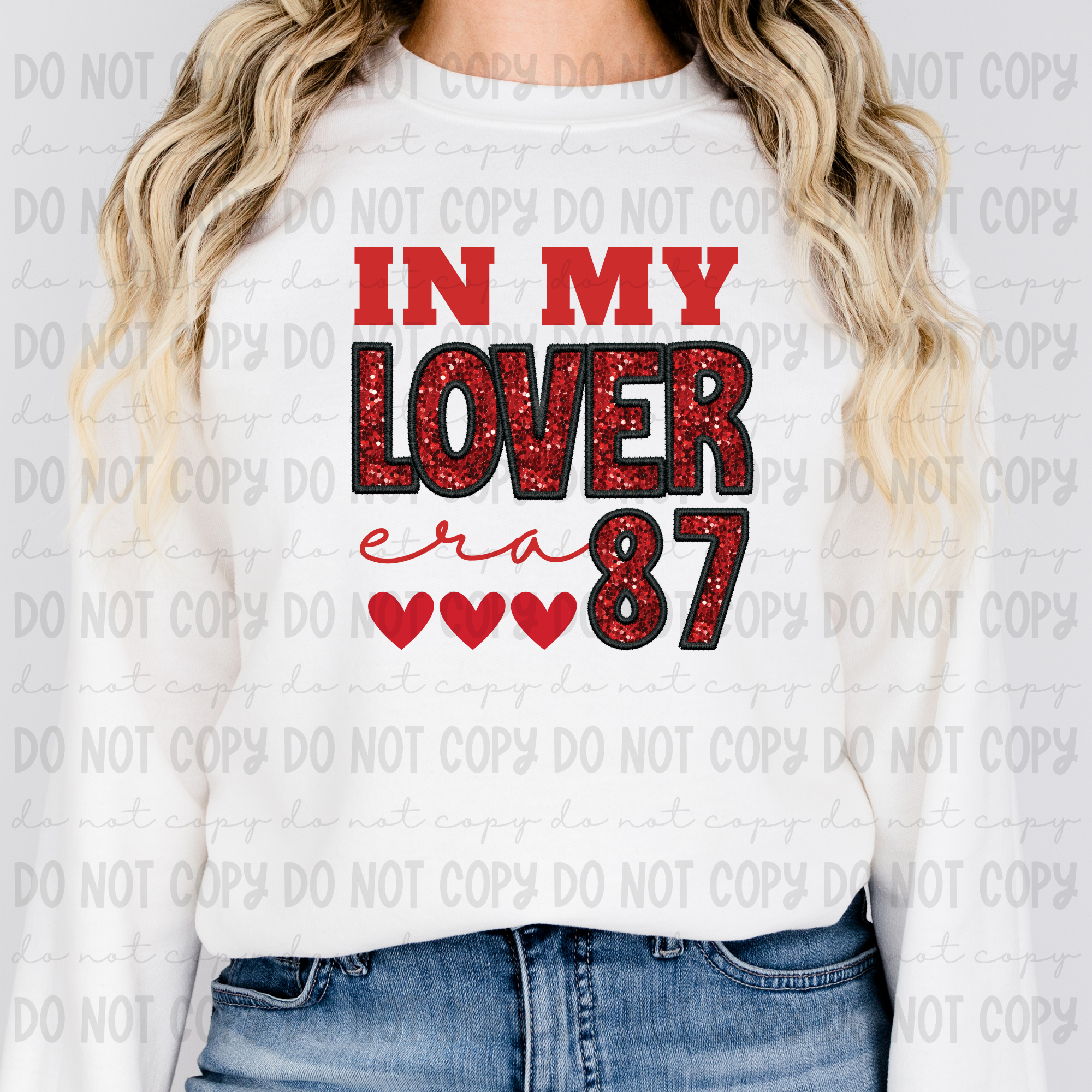 In my Lover Era 87 Pink DTF Print