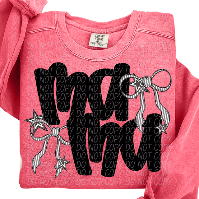 Mama Bow DTF Print