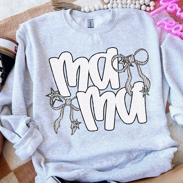 Mama Bow DTF Print