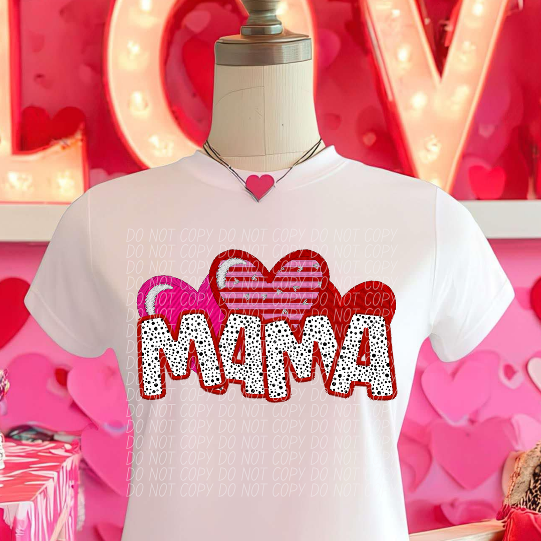 Valentine Names DTF Print