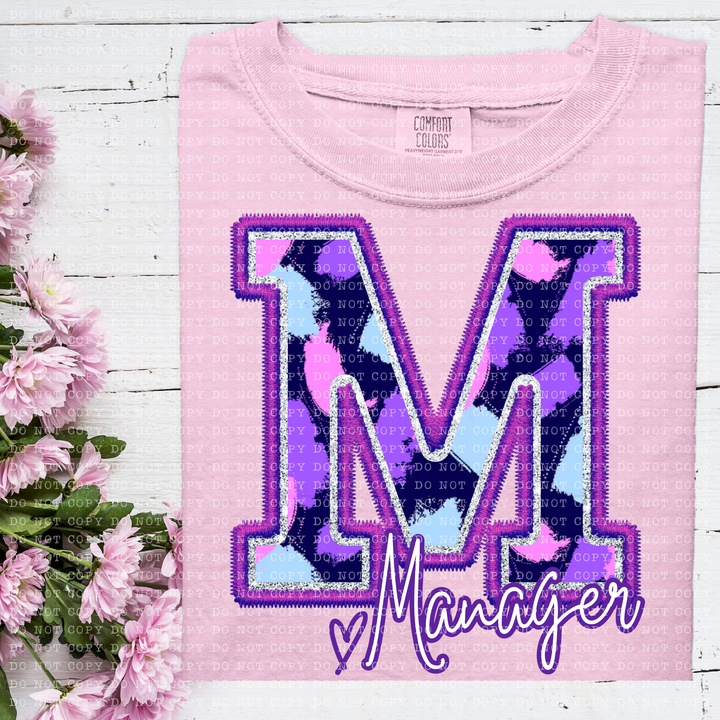 Perfectly Purple Occupations DTF Print
