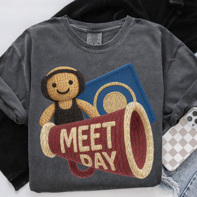 Yarn Game Day Wrestling DTF Print