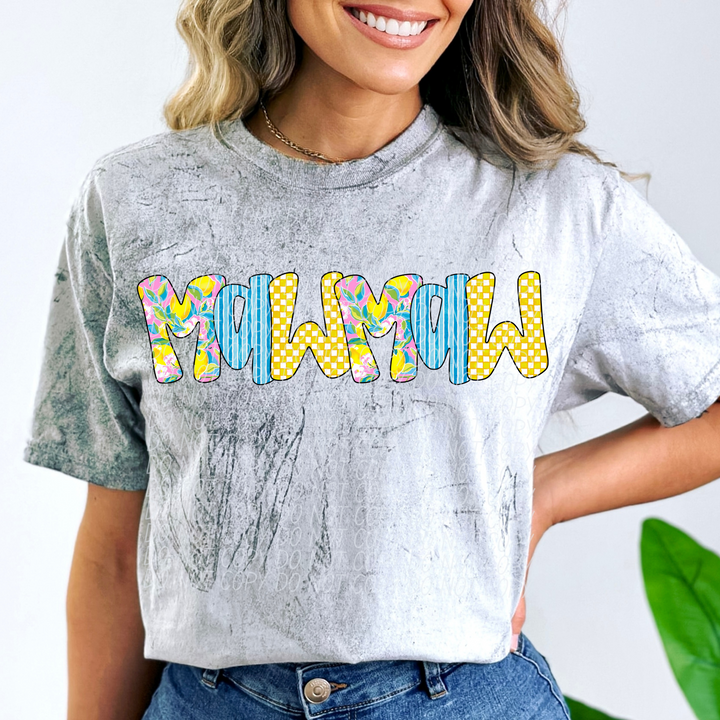 Citrus Names DTF Print