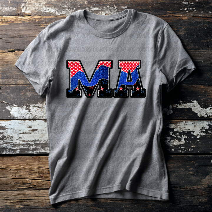USA States DTF Print