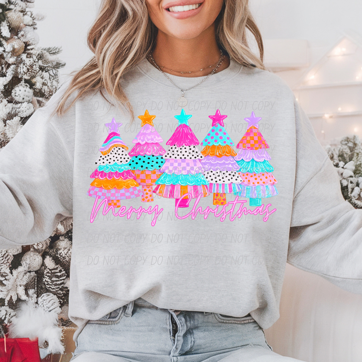 Merry Christmas DTF Print